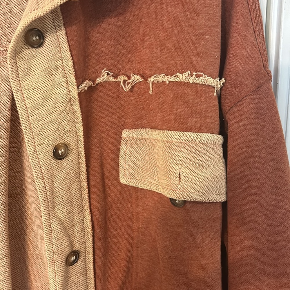 Pol Women’s Small - Oversized Shacket - Button Do… - image 3